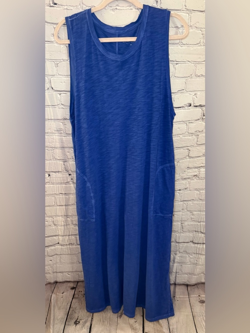 Elliott Lauren Blue Sleeveless Maxi Dress